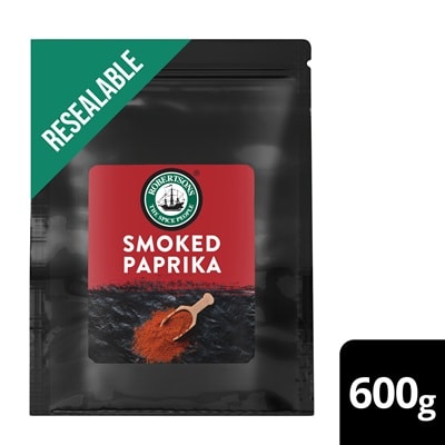 Robertsons Smoked Paprika (Pouch) - 600 g - Robertsons Smoked Paprika adds a smoky flavour and vibrant colour effortlessly.