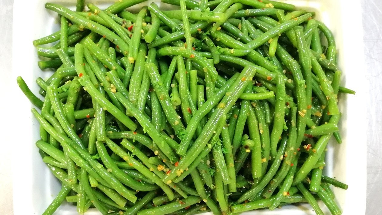 Fiery Fried Green Beans – - Recipe