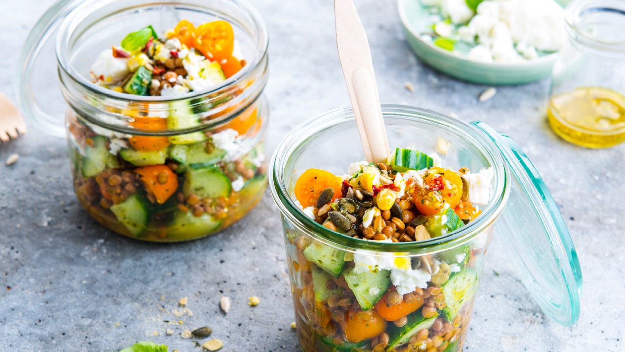 Lentil Salad To Go – - Recipe